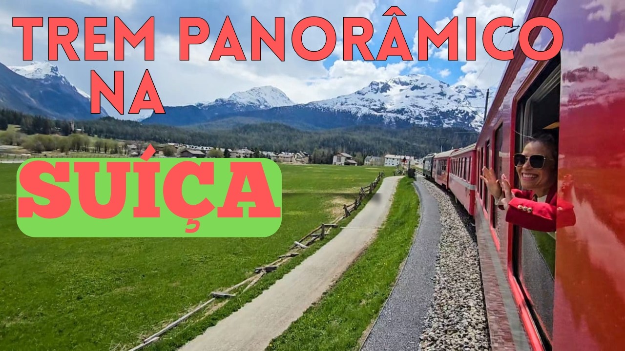 Da Suíça até a Itália| Como é viajar no trem regional