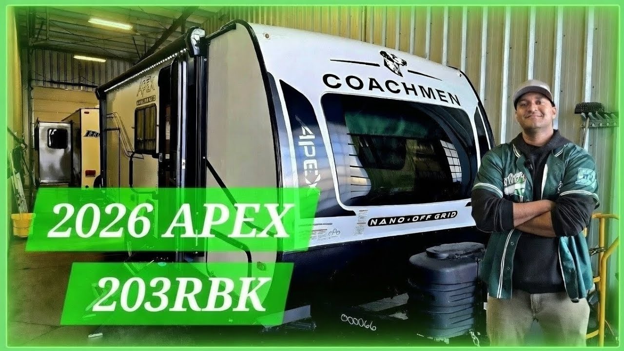2026 Apex 203RBK! (Легкий трейлер для пар)