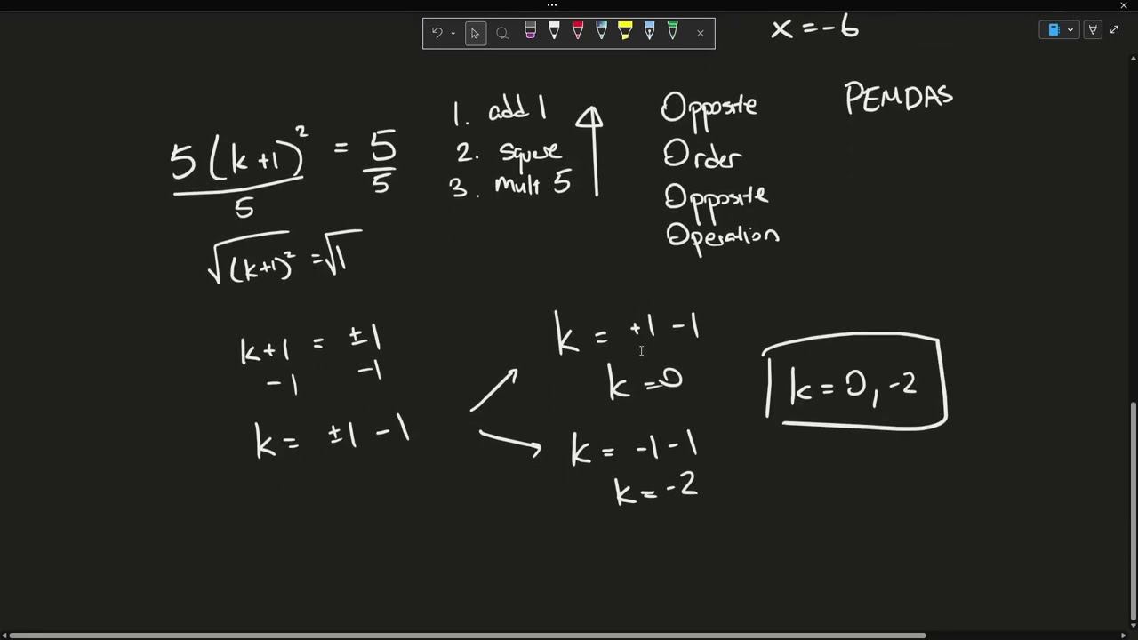 Math 2: 4.8 Solving By Extracting the Root