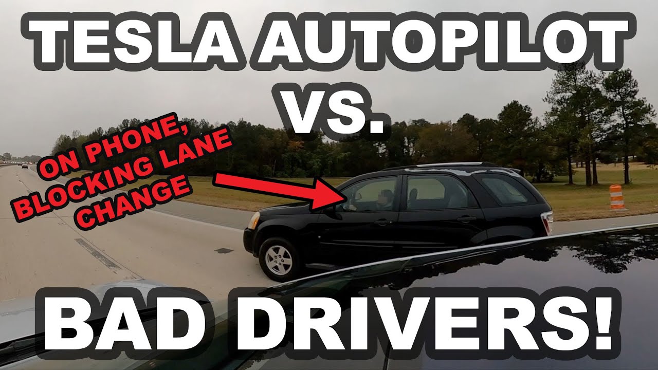 Tesla Autopilot vs. Bad Drivers! (GoPro MAX)
