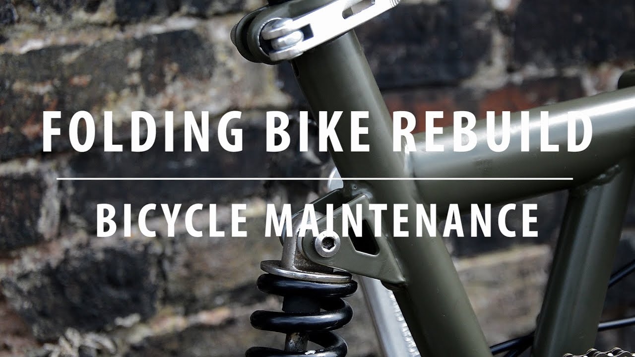 Late 90's Folding Bike Transformation - Bicycle Rebuild