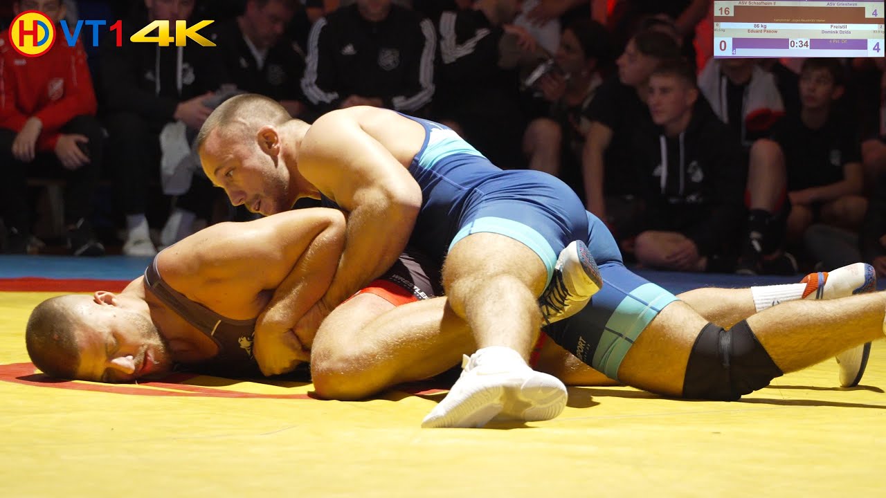 🤼 | Wrestling | 86kg FS: Eduard Panow (Schaafheim II) vs. Dominik Dzida (Griesheim)