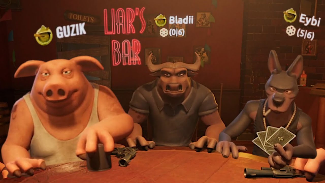 GRA W KTÓREJ WSZYSCY KŁAMIĄ! | LIAR'S BAR