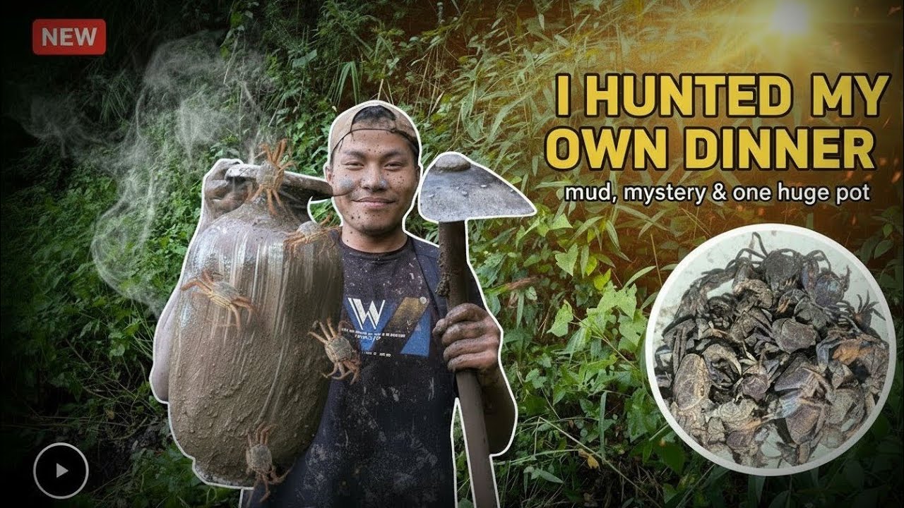 Exploring Wild Taste of  Nagaland :The crab Delicacy#catching 
