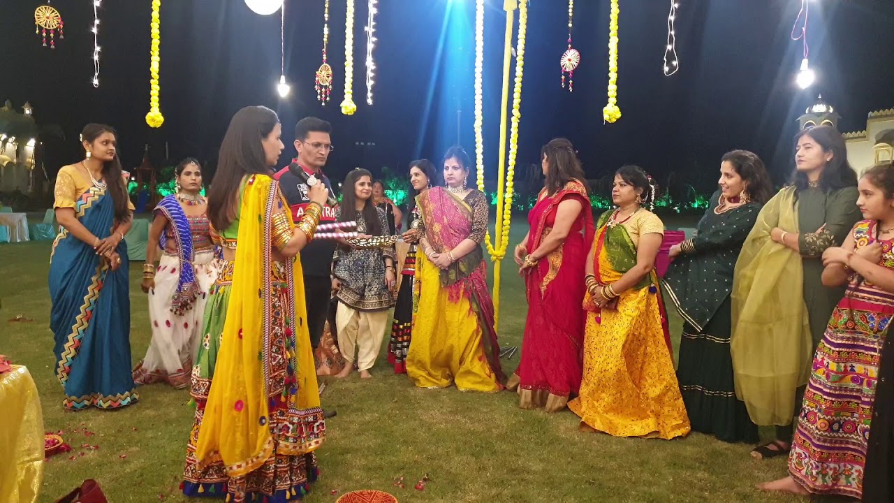Garba celebration with Games n fun at 👑 Mishtten club and Resort.