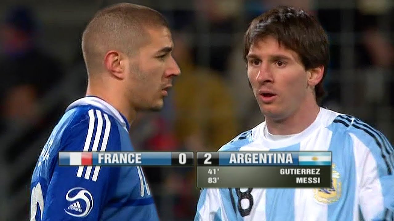 Lionel Messi vs France (11/02/2009)