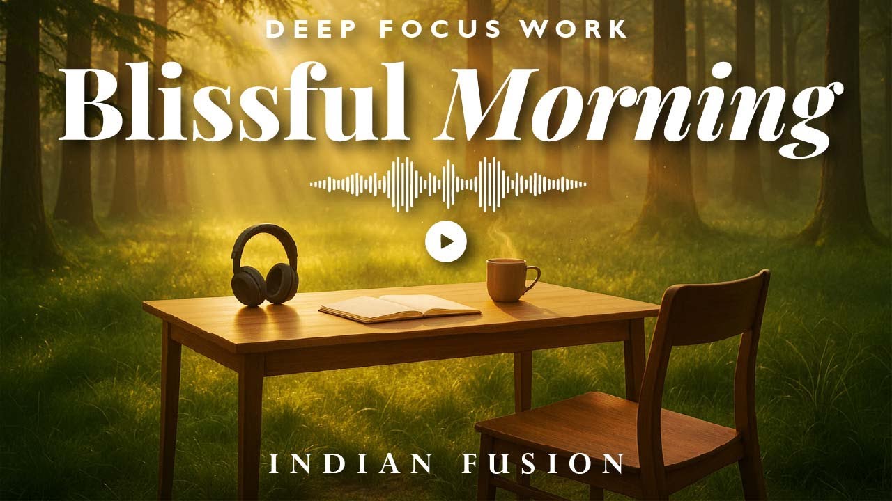 Balanced Light &ndash; Bansuri, Santoor & Acoustic Guitar &ndash; Indian Instrumental Fusion for Deep Work