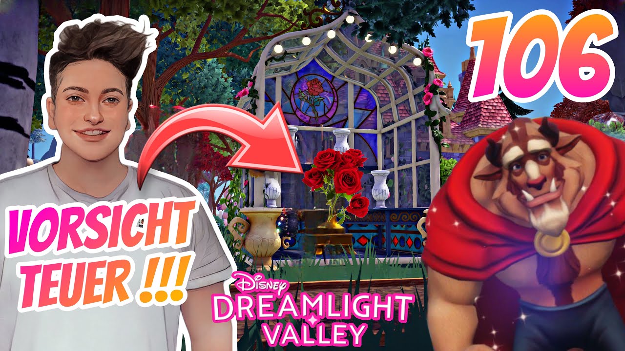 WOLLE du ROSE KAUFEN??? 🌹 360000 für GEWÄCHSHAUS | #106 Disney Dreamlight Valley