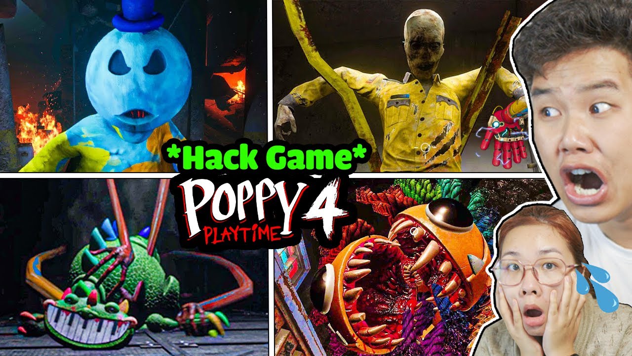 Hack Game Phá Map POPPY PLAYTIME Chapter 4 Giải Mã Nhiều Bí Ẩn Cùng bqThanh và Ốc ???