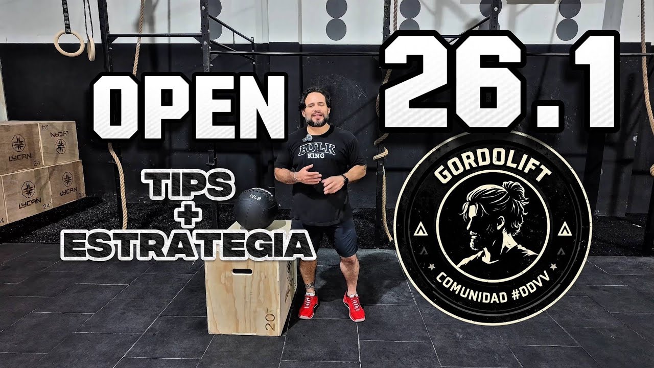 26.1 ESTRATEGIA (en español) CrossFit Open - CONSEJOS, TRICKS Y TIPS para mejorar Score