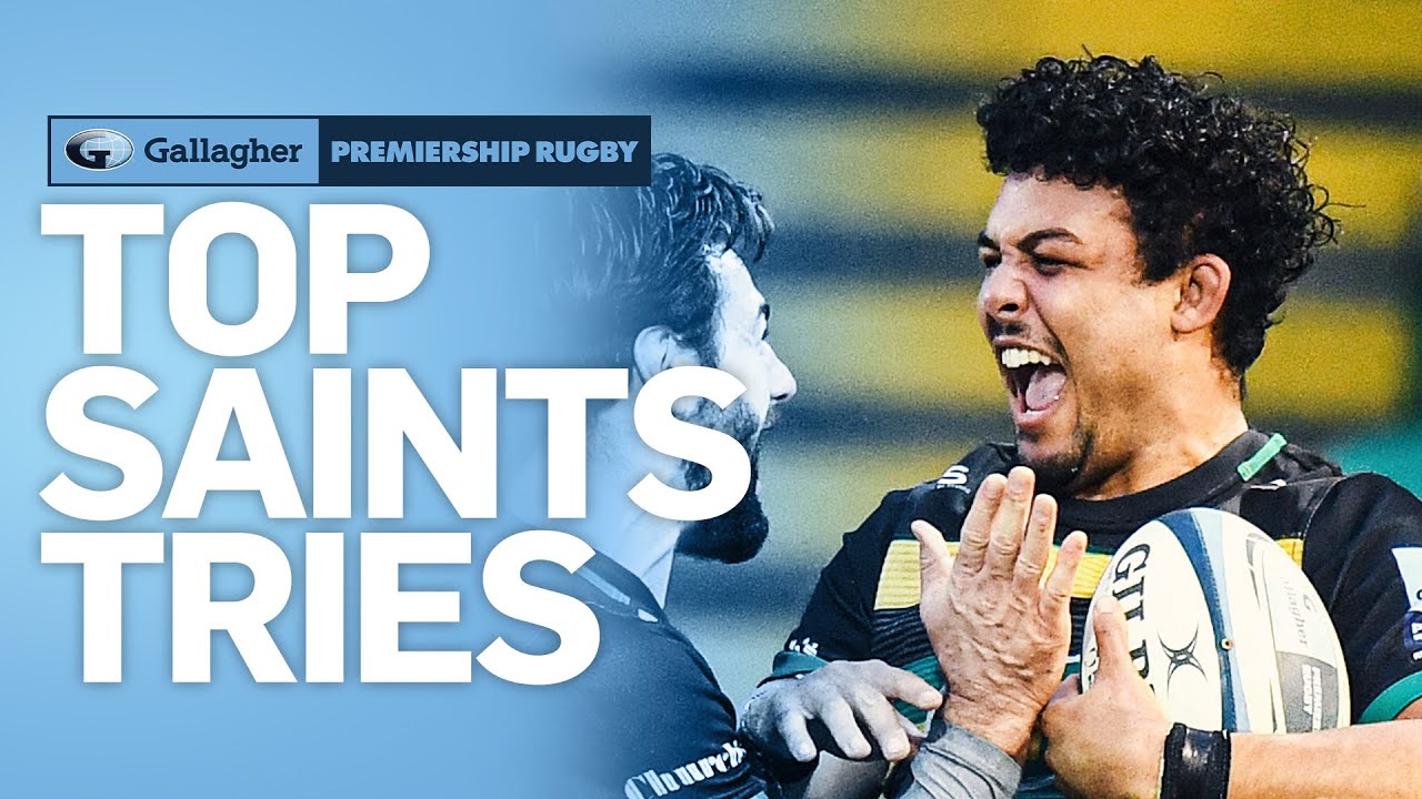Northampton Saints Best Tries This Season! | Gallagher Premiership 2020/21