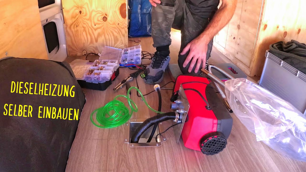 einbau einer Diesel Standheizung im Campervan - Mercedes Sprinter umbau | Ben am Leben