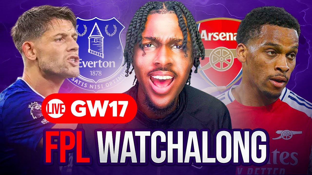 LIVE FPL WATCHALONG: EVERTON vs ARSENAL🔥| TRIPLE ARSENAL DEFENCE😱| Fantasy Premier League 25/26