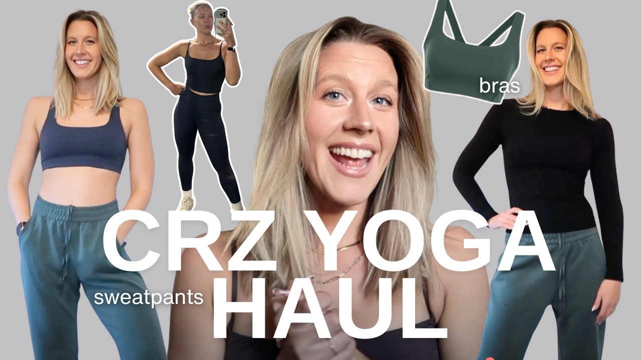 CRZ Yoga Haul | Elevated Basics and must haves | Affordable activewear & leggings