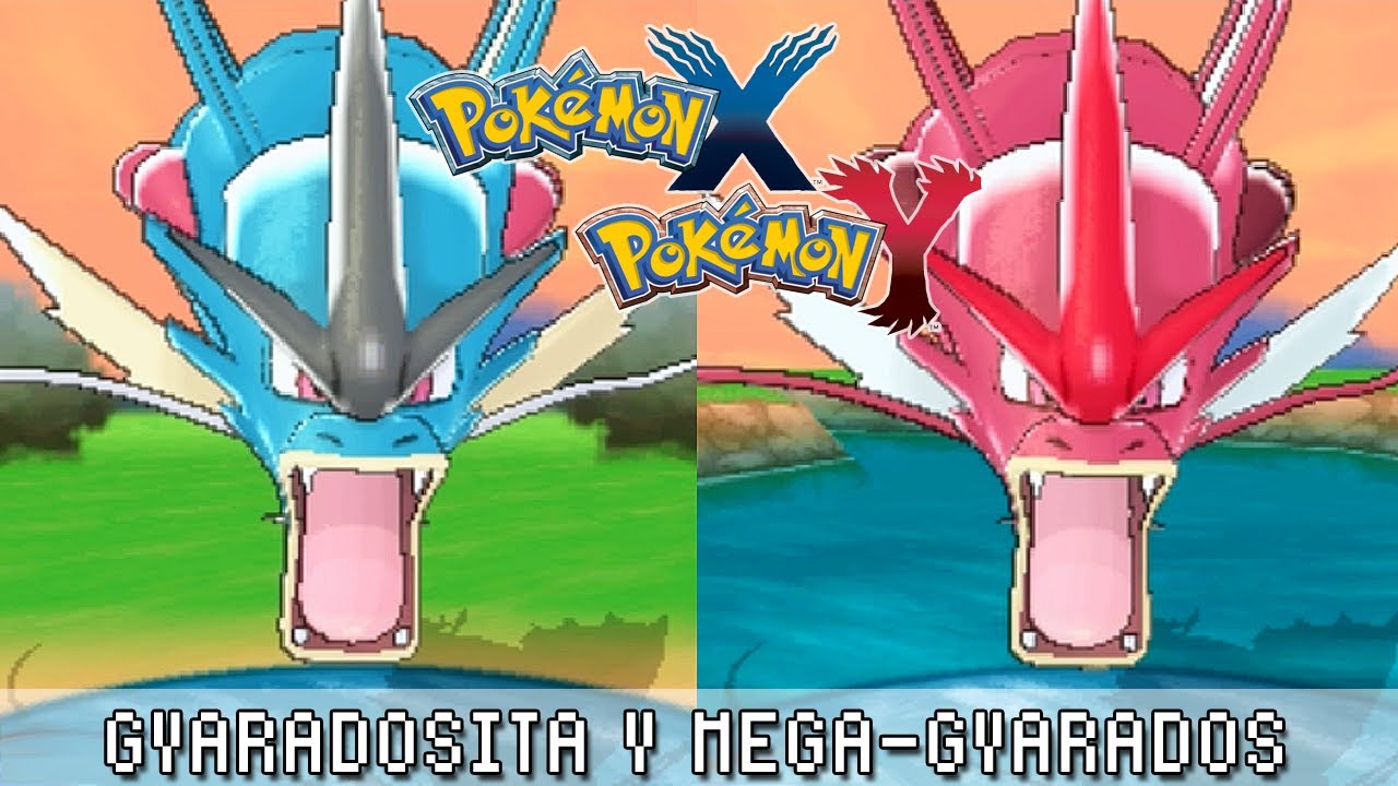Pokémon X / Y ۩ Gyaradosita y Mega-Gyarados