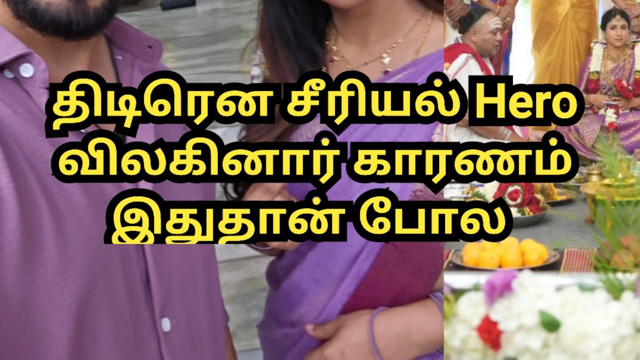 திடிரென சீரியல் Hero விலகினார் காரணம் இதுதான் போல