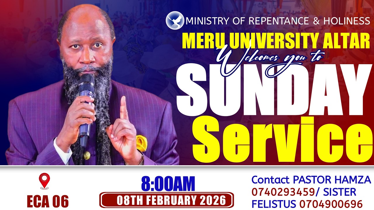 MERU UNIVERSITY ALTAR SUNDAY SERVICE |08/02/2025