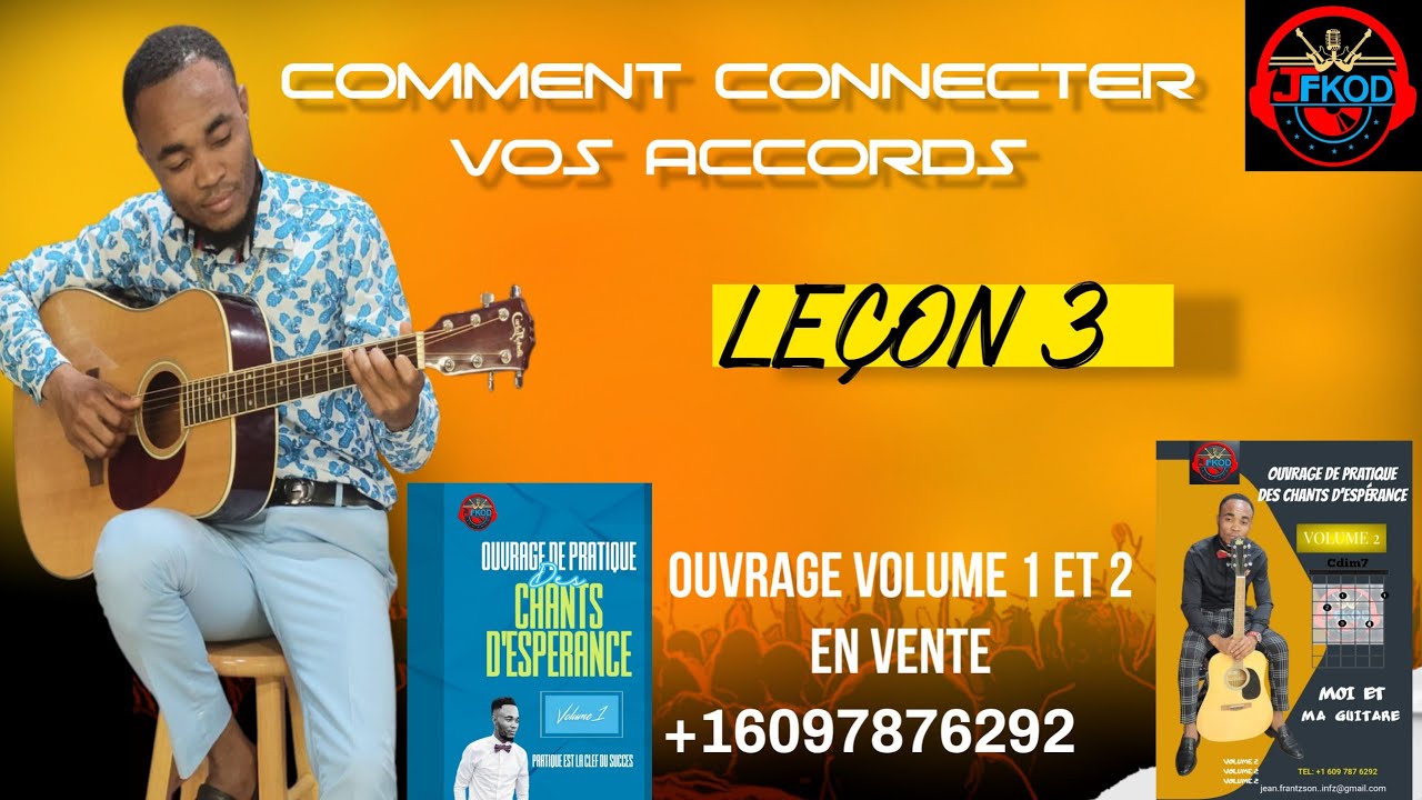 Comment connecter vos accords - leçons  #3 - Maestro JFKOD