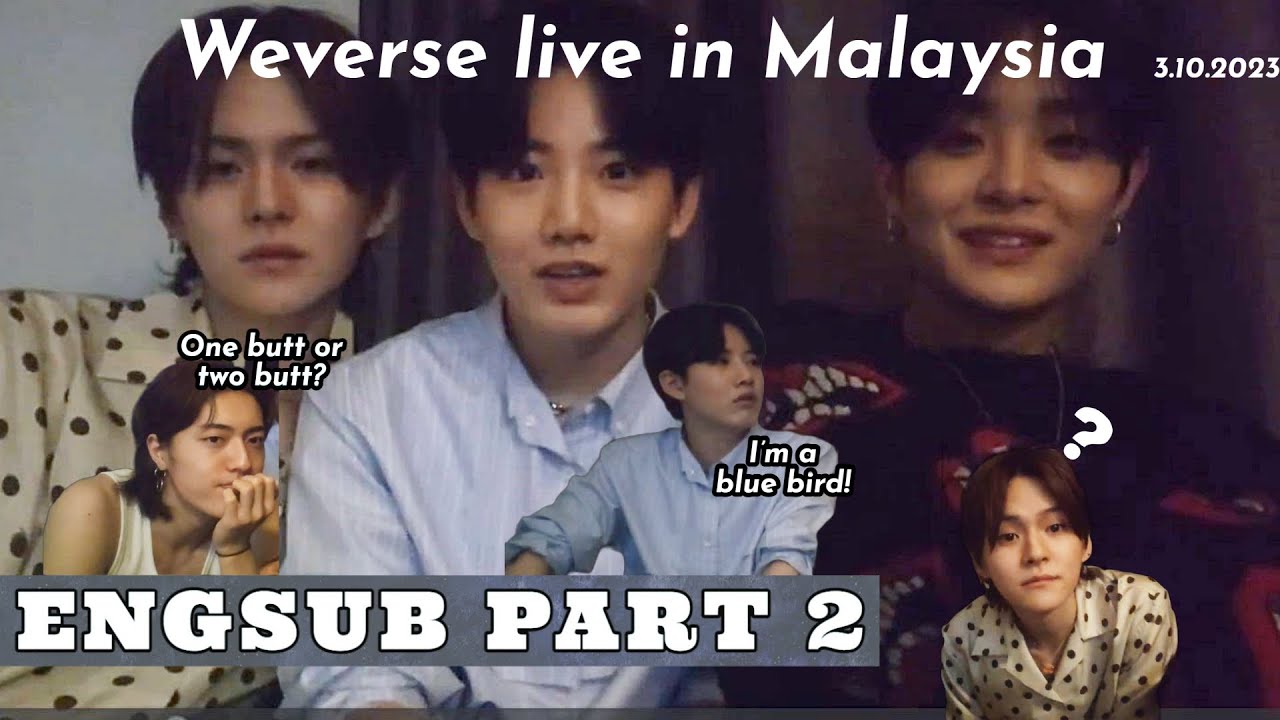 [ENGSUB]Treasure - Jihoon, Yoshi and Junkyu Weverse Live Malaysia PART 2 (3102023)