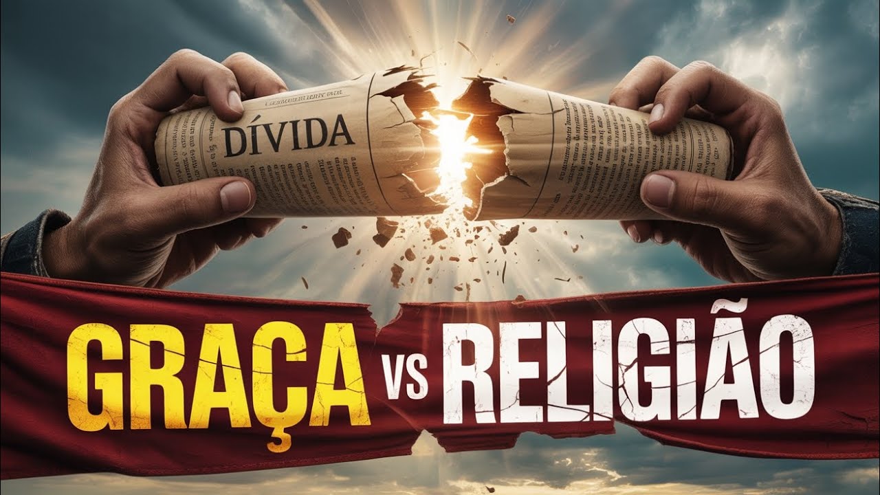 GRA&Ccedil;A VS RELIGI&Atilde;O: Deus Rasgou a D&iacute;vida Que Te Prendia!
