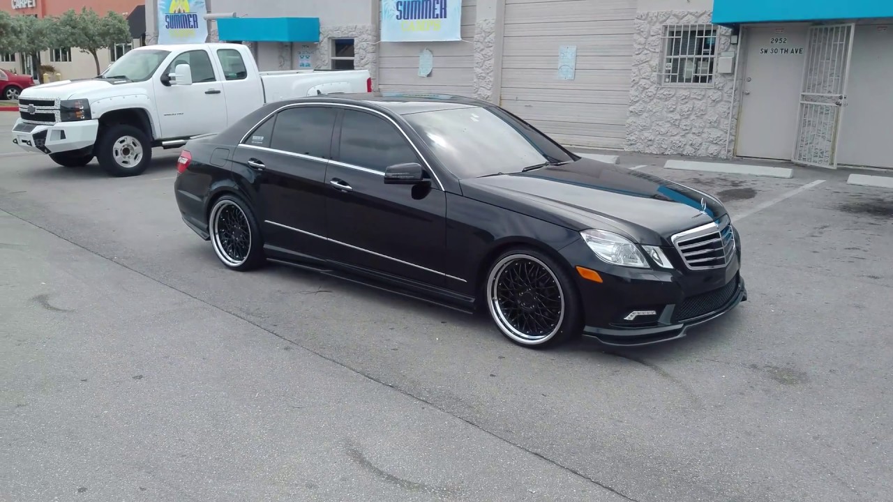 877-544-8473 20-дюймовые диски Mercedes E350 Rennen CSL-5 с черным хромированным покрытием
