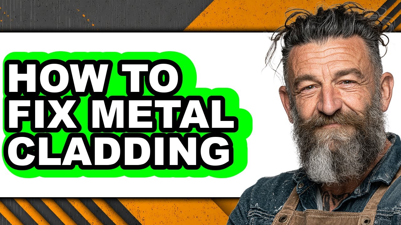 How to Fix Metal Cladding (easy Method)