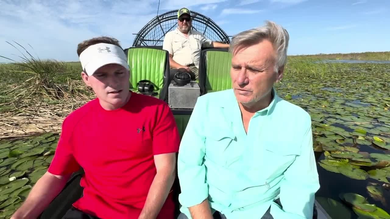 WPTV Meteorologist Chris Sowers experiences Lake Okeechobee