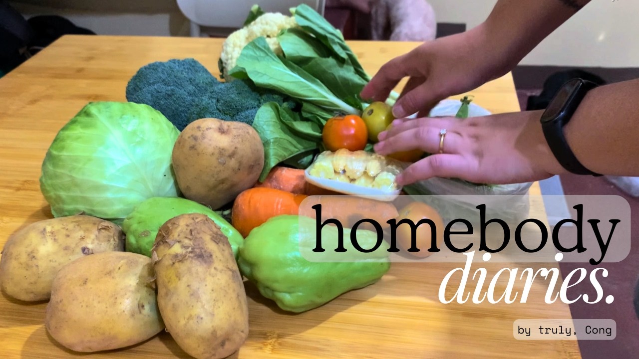 using the produce we bought at the market | attempting to organize books and clutter | pickleball