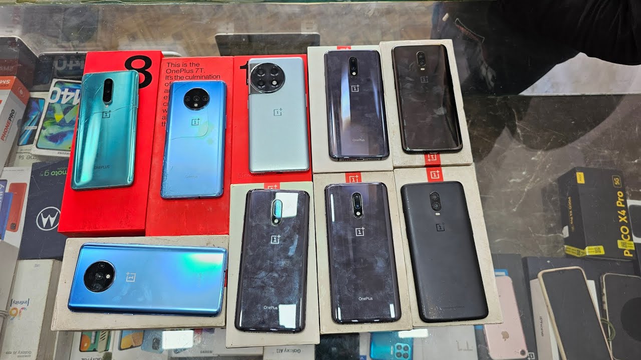 Second Hand OnePlus Mobile Available 11R ,7,6,6T,8,7T |Second Hand Mobile Wholesale Price in Delhi |