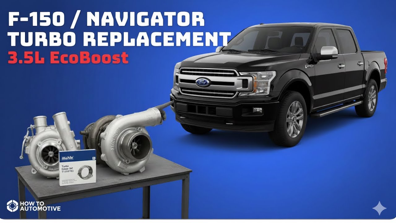 Replacing The Turbo On A Ford / Lincoln 3.5l Eco-boost Engine (passenger Side Turbo)