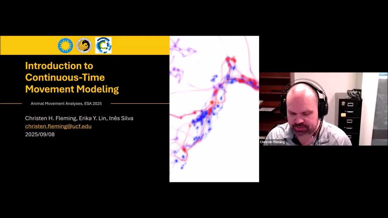 Statistical Methods Series: Introduction to continuous-time movement modeling