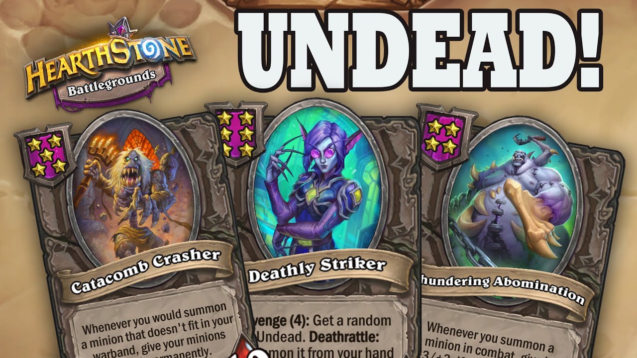Undead Back to Basics Guide How to Win Hearthstone Battlegrounds