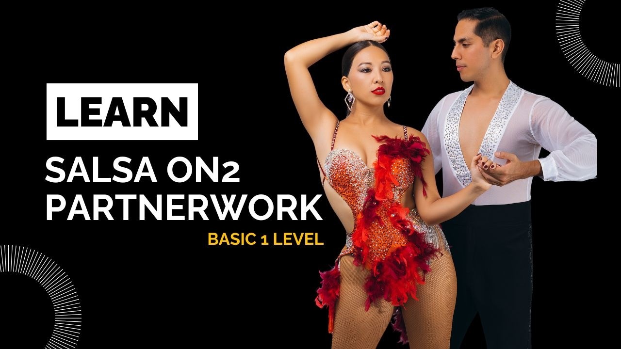 How to dance Salsa On2 Partnerwork Basic Level - Music by @jerryriveraoficial