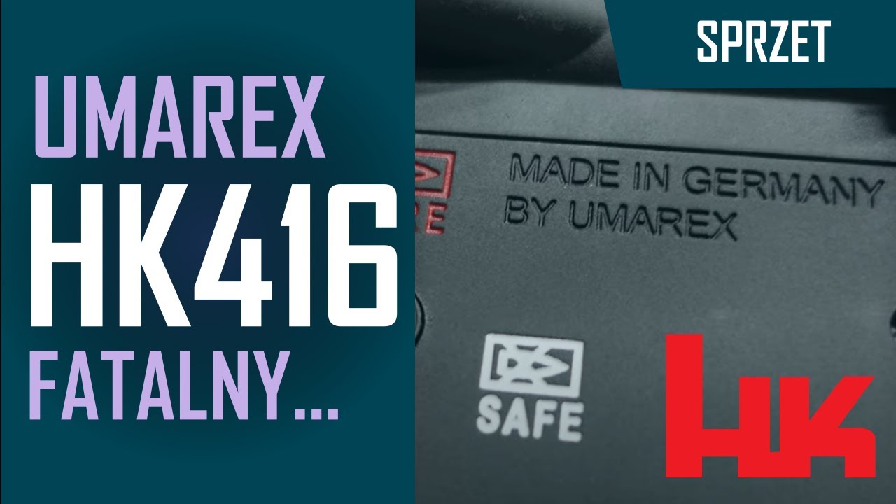 MOJA SZCZERA OPINIA O HK 416 22 LR UMAREX