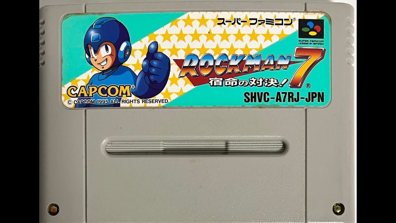 Megaman 7 (ロックマン7 ) -Super Famicom- Part 1