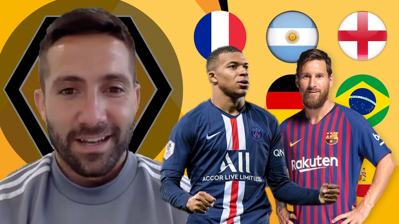 Around The World: Jo&atilde;o Moutinho names his best player from every major footballing nation
