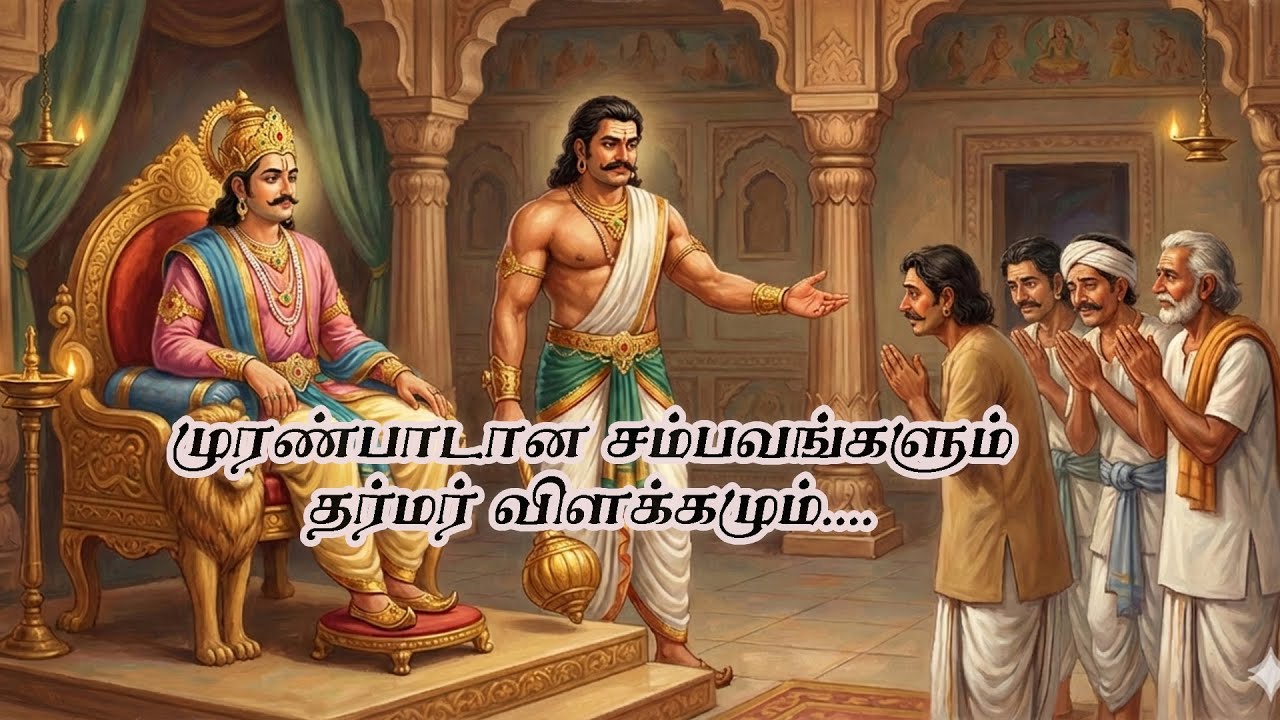 முரண்பாடான சம்பவங்களும் தர்மர் விளக்கமும்.....!#tamistories #shortsviral #kuttistory #storiesintamil