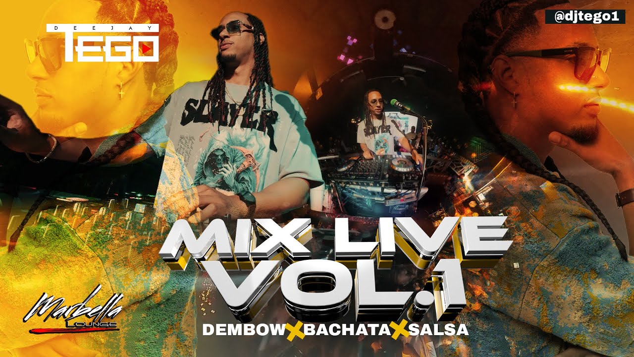 DJ TEGO MIX LIVE MARBELLA LOUNGE DEMBOW+HOUSE+BACHATA+SALSA