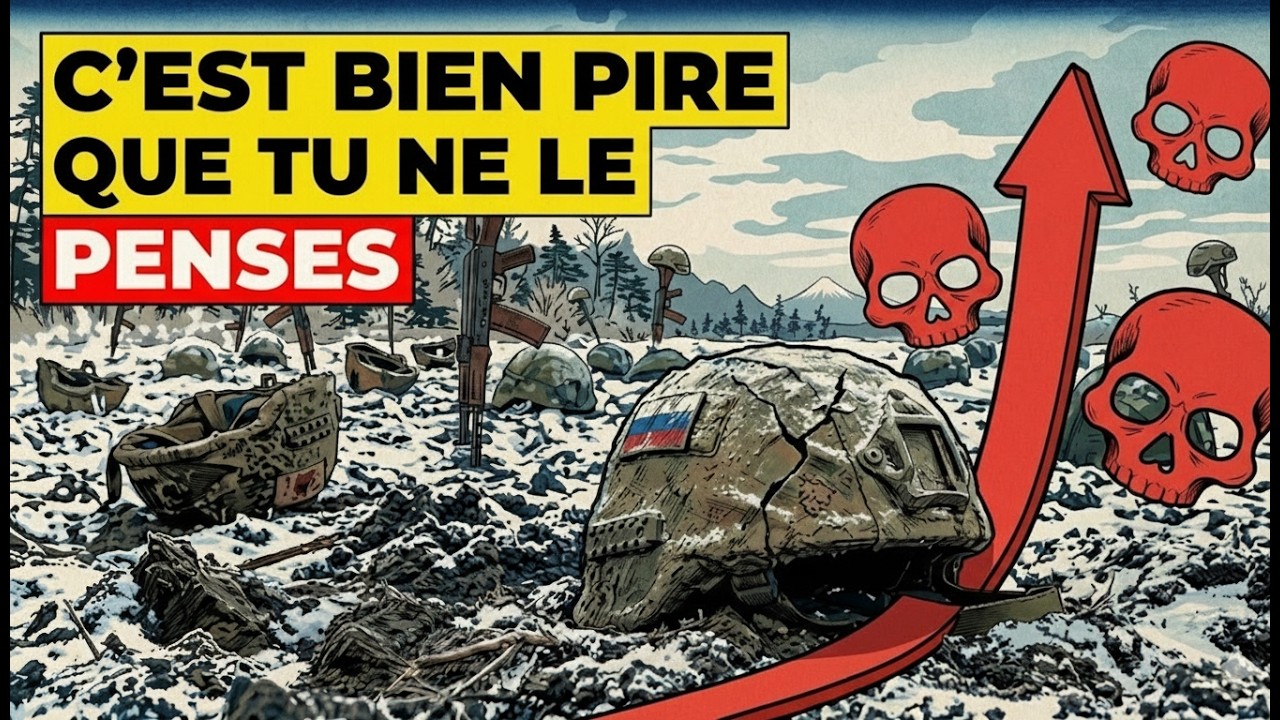 Ces CHIFFRES sont si BRUTAUX. La Russie ne se rétablira pas pendant 100 ans