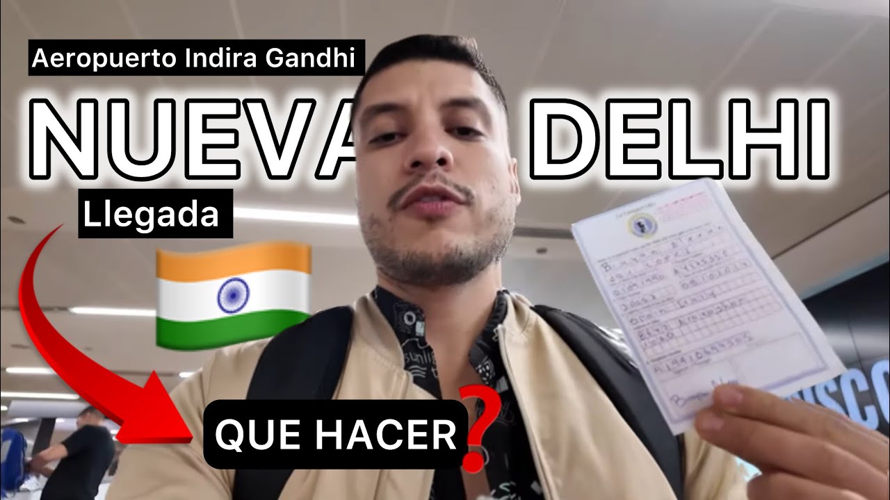 QUE HACER AL ATERRIZAR EN DELHI - INDIA ❓🇮🇳PRIMERAS IMPRESIONES de DELHI 😱 LLEGAMOS A INDIA