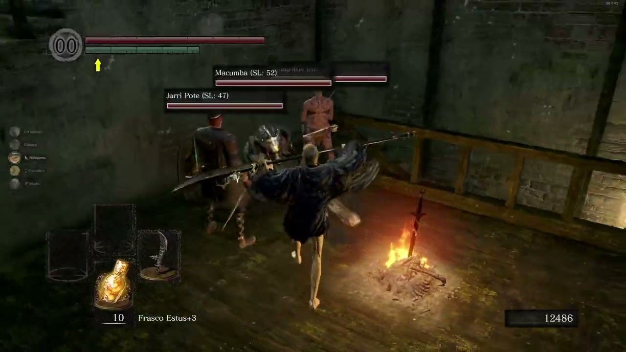 Dark Souls 1 - Run All Bosses Coop 5 personas | Part.2