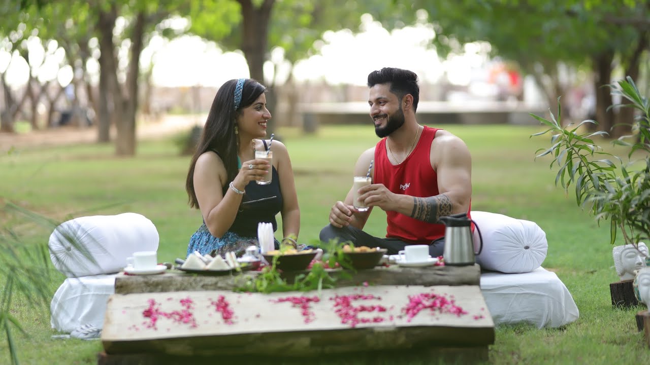 Nature village resort pushkar / Bali inspired floating breakfast experience