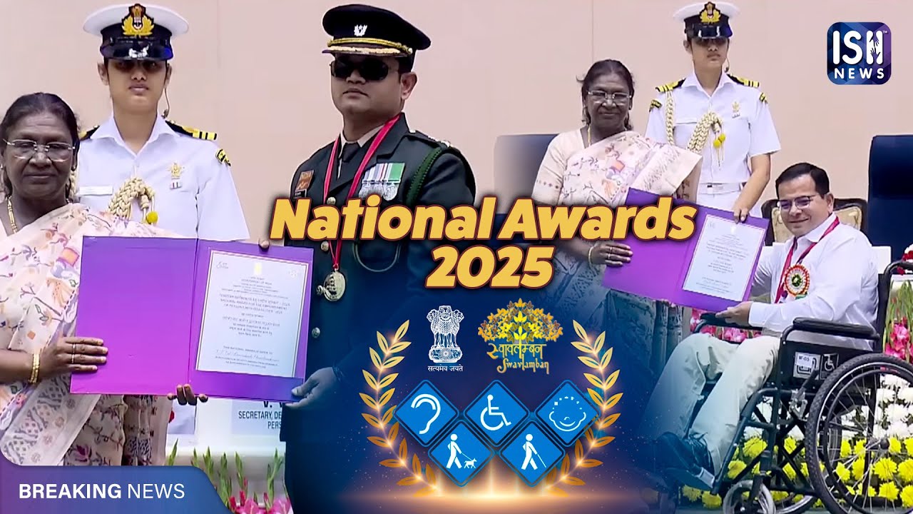 Rajesh Ketkar Receives National Award 2025 From President Droupadi Murmu | ISH News