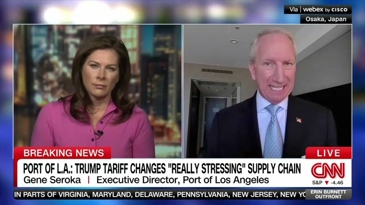 CNN Erin Burnett OutFront: Gene Seroka on the Latest Tariff Developments