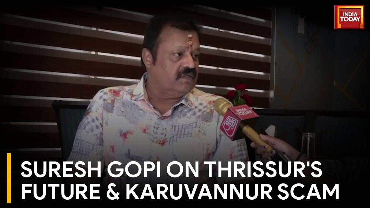 Exclusive Conversation With Suresh Gopi On 2024 Elections, Thrissur's Future & Karuvannur Scam