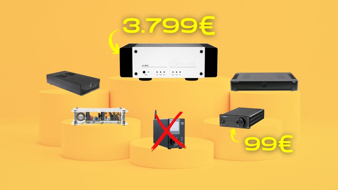 Les MEILLEURS Amplis Hi-Fi de 100 à 4.000€