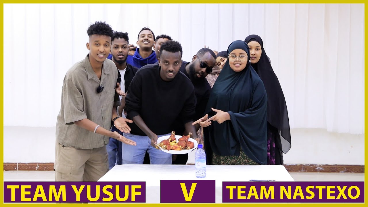 BAROOSTO AYAA DHEX DHIGAY TEAM YUUSUF VS TEAM NASTEEXO CIYAAR WAALI AH AYA KA DHACDAY MEESHA