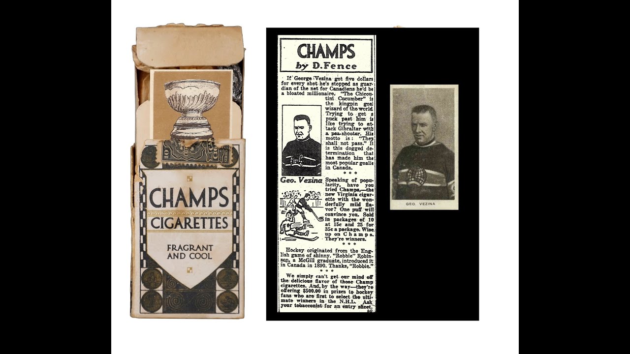 Blast From The Past: 1924-25 CHAMPS CIGARETTE SET CONTEST & STANLEY CUP CARD REVIEW.