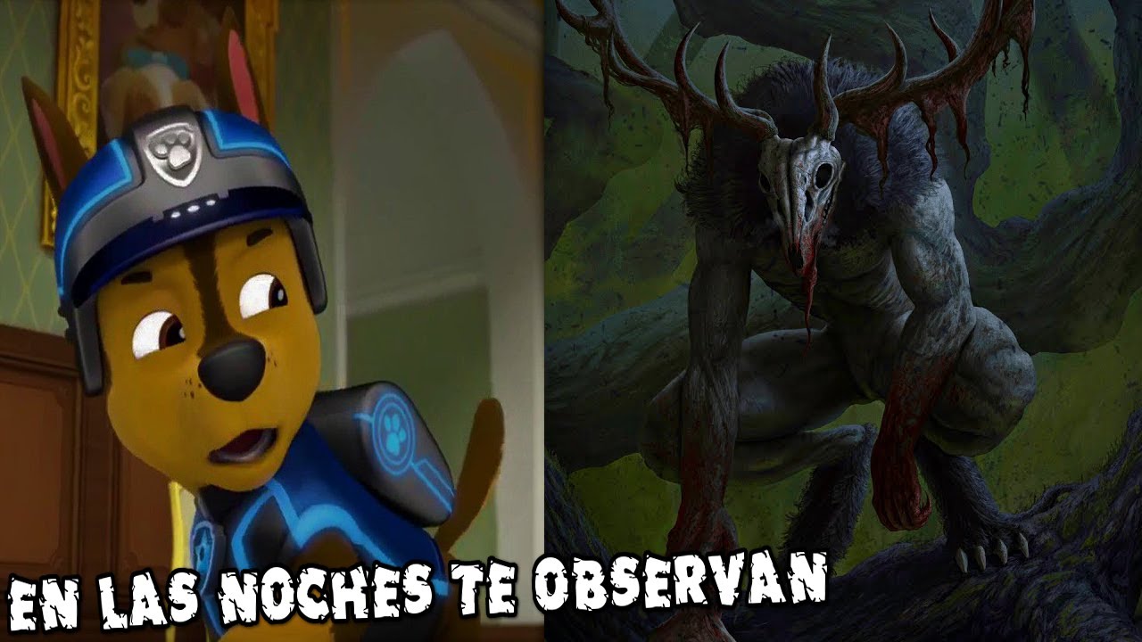 ✅ (LA CRIATURA DE LA NOCHE) CREEPYPASTA PAW PATROL