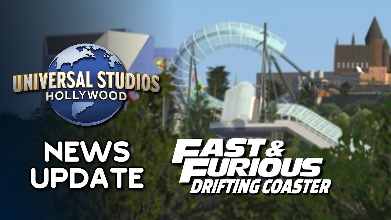 Fast & Furious Hollywood Drift Roller Coaster Update &mdash; New Details, Permits, & Construction